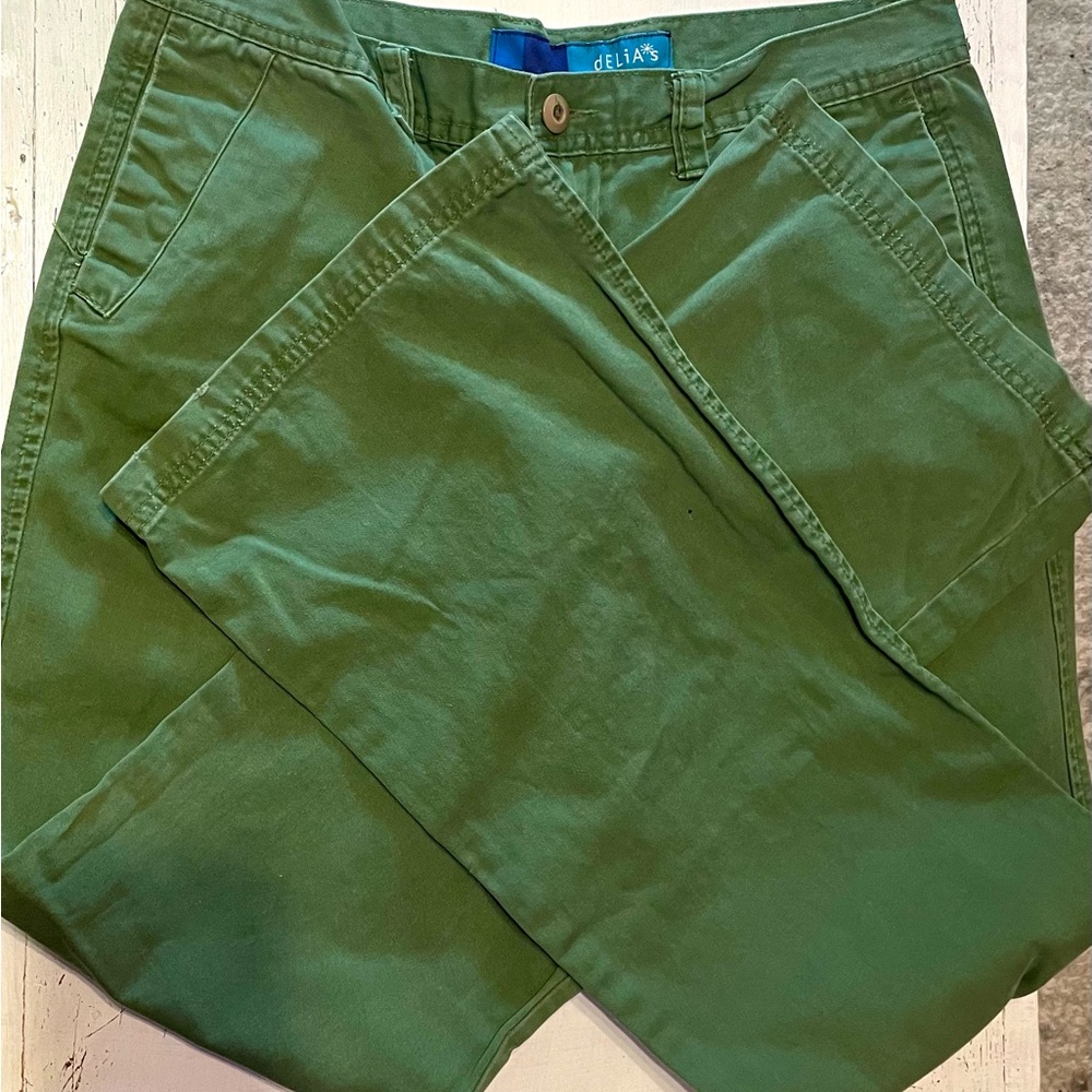 DeLiA*s Green Pants Sz 11/12